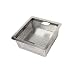 Excellante Commercial Floor Drain Strainer, 304 Stainless Steel, 0.8Mm, 10-Inch by 10-Inch by 3-Inch