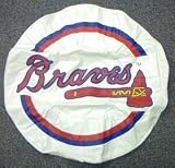 Atlanta Braves White Tire Cover