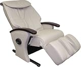 Comfort Trends Revive CT-15 Head-to-Toe Shiatsu Massage Lounger with Comfort Cell Memory Foam, Mocha