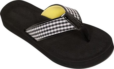 Tidewater Sandals Women's Palm Yellow Flip Flop