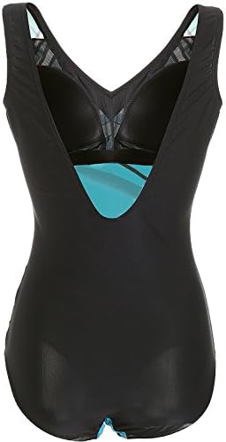 Komely Womens One Piece Swimsuit Sport Swimming Costume Training U-back Swimwear