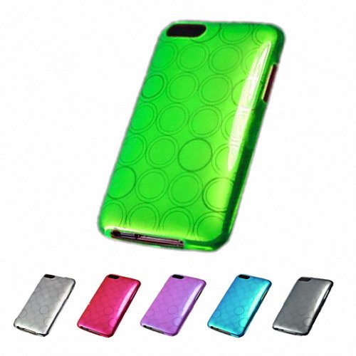 Apple iPod Touch 2 2G 2nd Generation 8GB 16GB 32GB BUBBLE Transparent Silicone Case Skin Protector Cover+ Free Screen Protector (Many Colors Available)