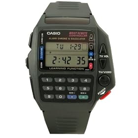 Casio Men's Technoware Calculator TV Remote Watch #CMD40B-1Z