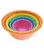 Kitchen & Housewares : Zak Designs Assorted Brights  Mixing Bowls, Set of 4