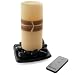6 FlameFree Remote Controlled Real Wax Candle