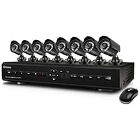 Swann SWDVK-825508 8-Channel Digital Video Recorder with Smartphone Viewing and 8 x PRO-550 Cameras