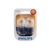 Philips 3157 Signal Light Bulb, Pack of 2 P27 / 7W