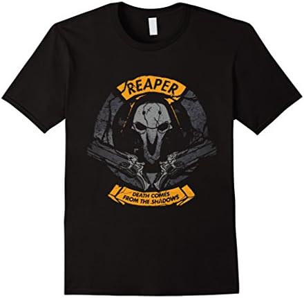 Men's From the Shadows - Fear the Reaper T-Shirt Large Black