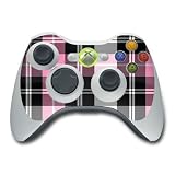 Xbox 360 Controller Skin - Pink Plaid