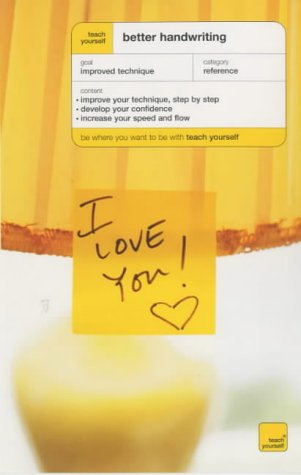 Books : Teach Yourself Better Handwriting (TY Home Reference)