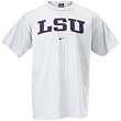 Nike LSU Tigers White Classic College T-shirt