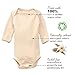 DorDor & GorGor Unisex Baby 3 Pack Organic Onesies