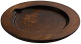 Tomlinson Round Serving Griddle Underliner, Walnut Finish