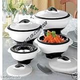 Kitchen & Housewares : 4pc Insulated Serving Set