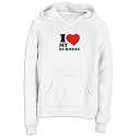 SWEATSHIRT WOMAN WHITE " I LOVE MY BURMESE "