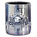 Dallas Cowboys Stainless Steel Beverage Can Cooler - NFL Football Fan Shop Sports Team Merchandise
