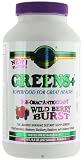 Greens Plus - Green + With Wild Berry, 9.4 oz powder