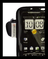 iArmbands Sport Armband for Droid X, HTC ThunderBolt, Samsung Galaxy S & more (fits larger smartphones and some phones in protective cases)