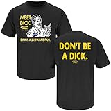 Missouri Tiger Fans. Don't Be a Dick. Black T Shirt (Sm-5x)