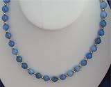 GEMSTONES BEADED NECKLACES QUARTZ , GOLD BEADS QU115 by World of Watches and Gems