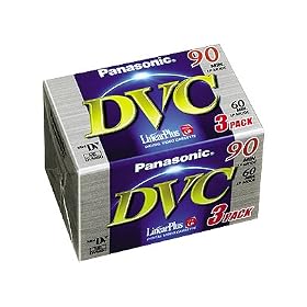 Panasonic DVC Tape 60 minute 3 Pack