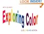 Exploring Color Coloring Book