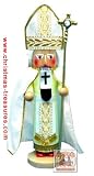 Kurt Adler Steinbach 19-Inch German Nutcracker, Pope Benedict XVI