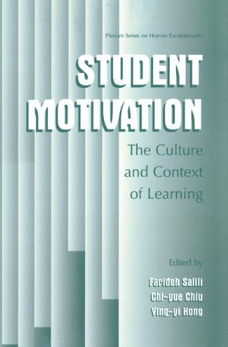 Student Motivation: The Culture and Context of Learning (The Springer Series on Human Exceptionality)
