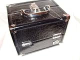 Caboodles Adored Faux Croc Train case