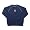 Antigua Connecticut Inspired Fleece Long Sleeve Crewneck Pullover (Small, Navy/Grey Heather)