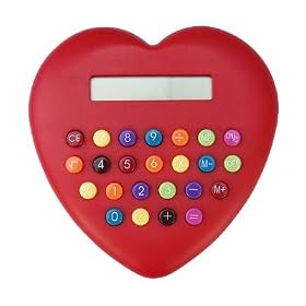 HEART mini CALCULATOR Valentine's day GIFT