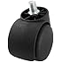 Replacement 2" Twin Wheel Rotate Caster Roller for Office Chair