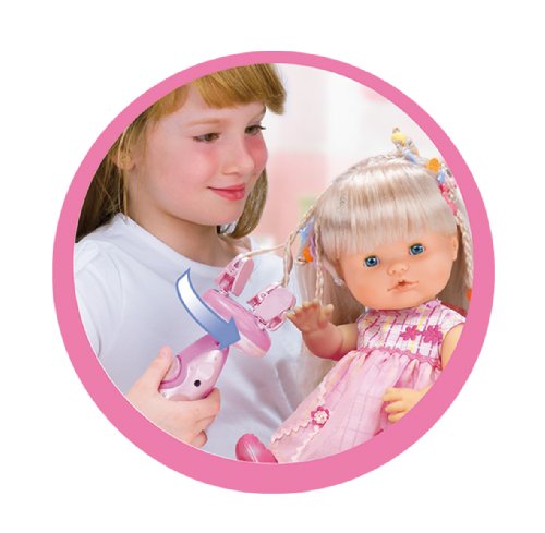 Imagen 3 de Famosa Nenuco Peluqueria rosa - Set de peluquería para muñecos Nenuco con sonido, 1 muñeca y accesorios