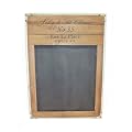 WANDTAFEL SCHREIBTAFEL 35 X 50 CM HOLZ & NIETEN BOARD RUSTIKAL DRUCK