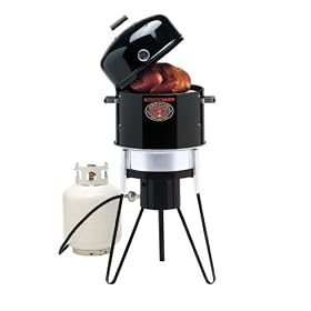Brinkmann� Outdoor Cooker with Pan Basket