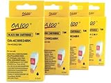 Canon Compatible BCI-24 (BCI24) Ink Cartridges Multi 4-Pack: 3 Black / 1 Color