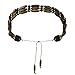 3 Strand Beaded Hat Band - Dirty Wood OSFM