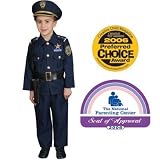 Boys Medium Police Officer Costume (8-10)