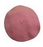 Pink Wool Beret
