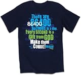 Kerusso Christian Adult T-Shirt - 86400 Seconds