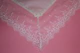 Review   / English Net Bridal Handkerchief