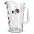 Carolina Hurricanes NHL 60oz Glass Pitcher - Primary Logo by Great American Products