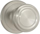 Doorknobs & Lock Sets: Kwikset 720CN-15 RCAL RCS Satin Nickel Cameron Passage Knob
