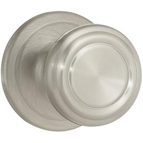 Kwikset 720CN-15 RCAL RCS Satin Nickel Cameron Passage Knob by Kwikset
