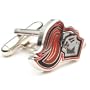 Rutgers Scarlet Knights NCAA Logo'd Executive Cufflinks w/ Jewelry Box