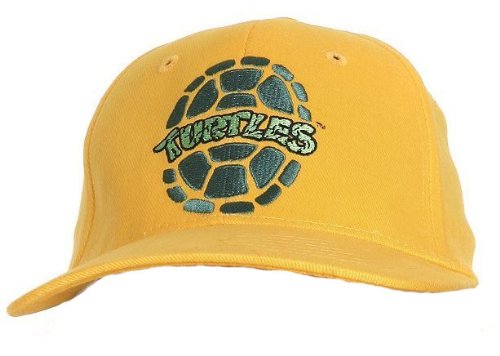  TMNT Teenage Mutant Ninja Turtles Fitted Hat, Yellow