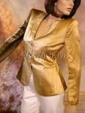 Armani - $2695 New GIORGIO ARMANI Brown Ombre Super Soft Linen & Silk Jacket 44 / 10