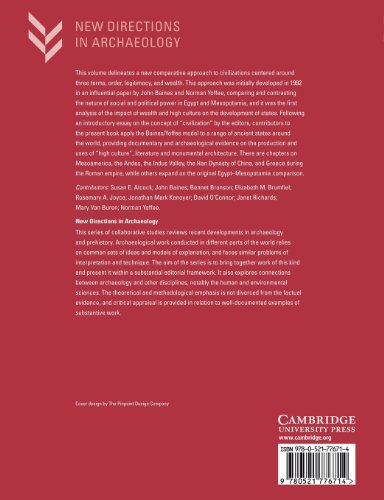 Order, Legitimacy, and Wealth in Ancient States (New Directions in Archaeology)