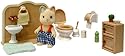 Sylvanian Families Bathroom Set with Figure