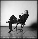 Glenn Gould Candid Portrait Leaning Back in Chair, June 1980